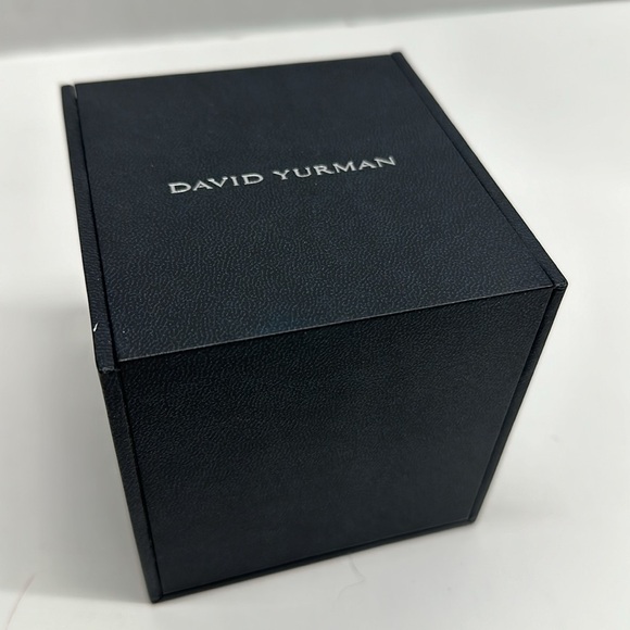 David Yurman EMPTY Gift Box Present For Jewelry - Necklace Bracelets Black - Picture 1 of 5